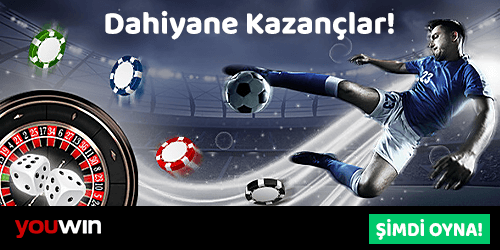 Futbolcu, rulet ve bahis çipleriyle kampanya görseli